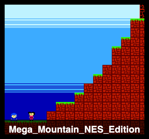 Mega Mountain: NES Edition artwork