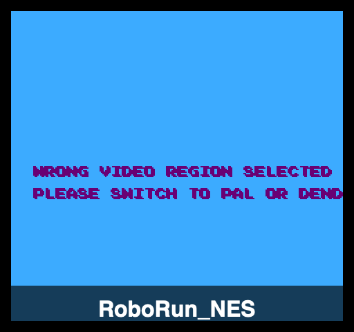 RoboRun-NES artwork