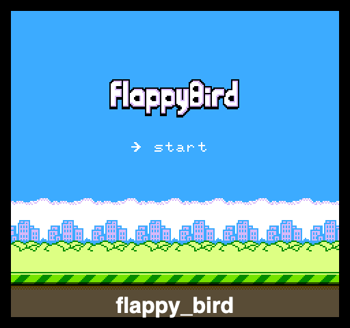 flappy_bird_nes artwork